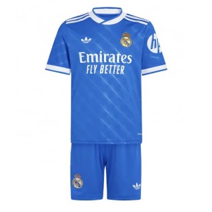Real Madrid Tredjedraktsett Barn 2025-26 Korte ermer (+ bukser)